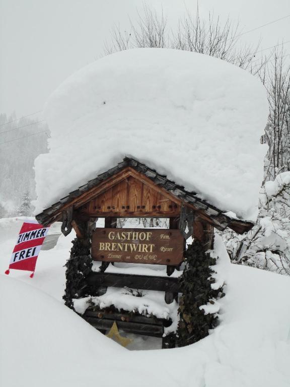 Penzion Gasthof Brentwirt Leogang Exteriér fotografie